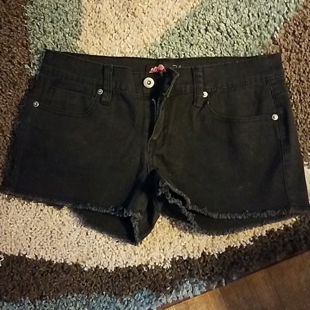 Black Jean Shorts 28 - FREE w/Purchase